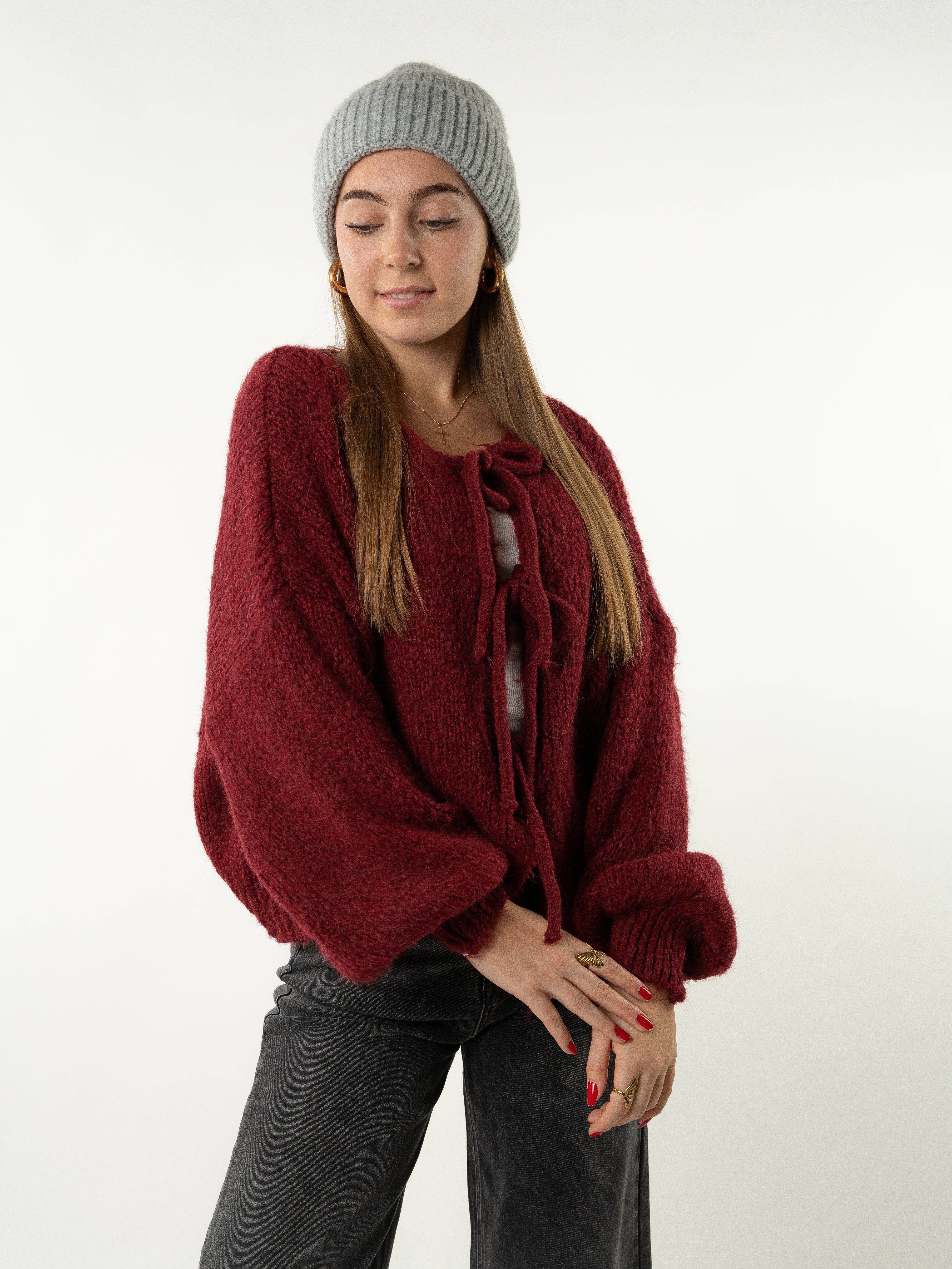 Nordic Beanie Arlo - Grau