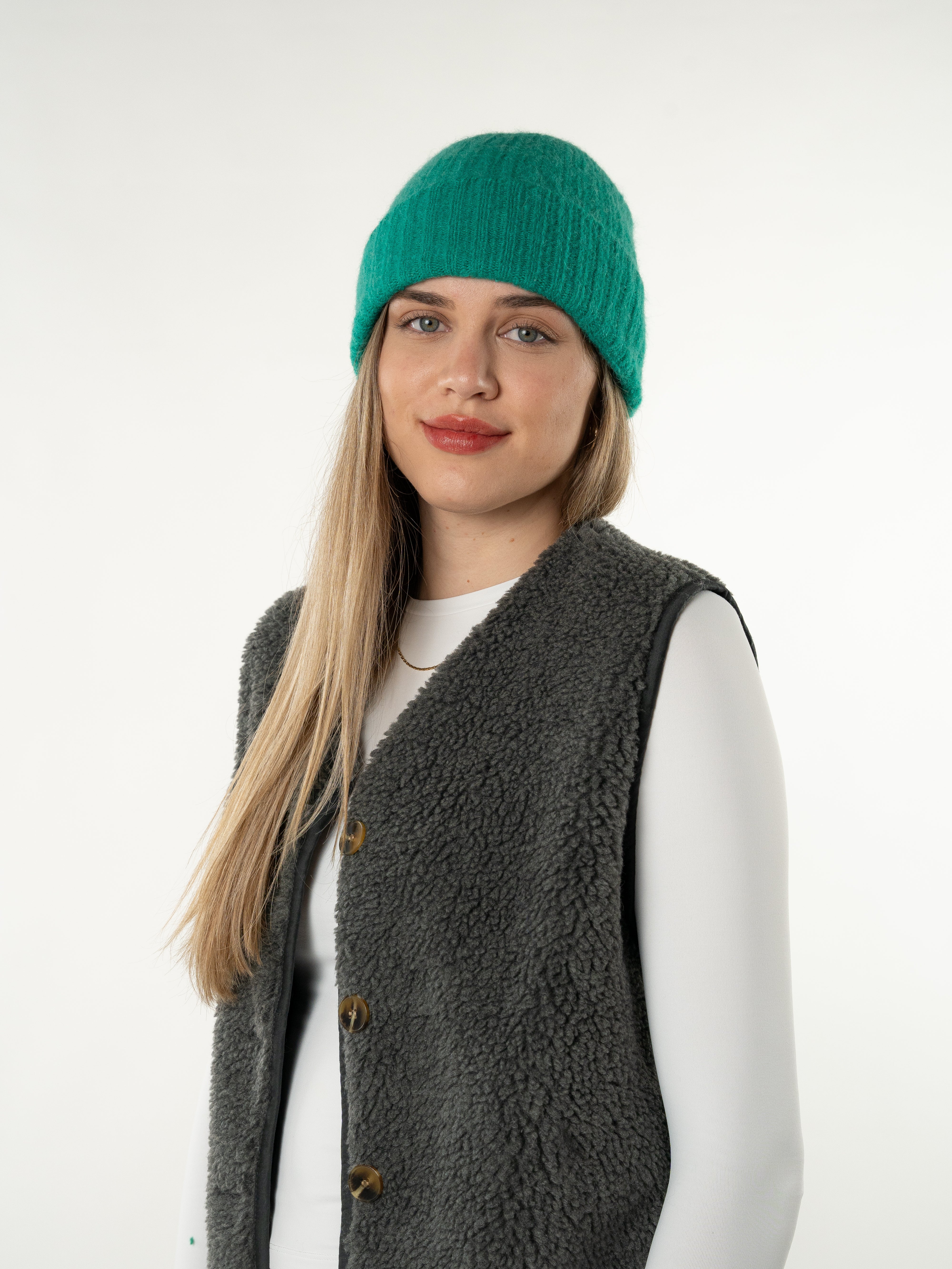 Basic Beanie - Emerald