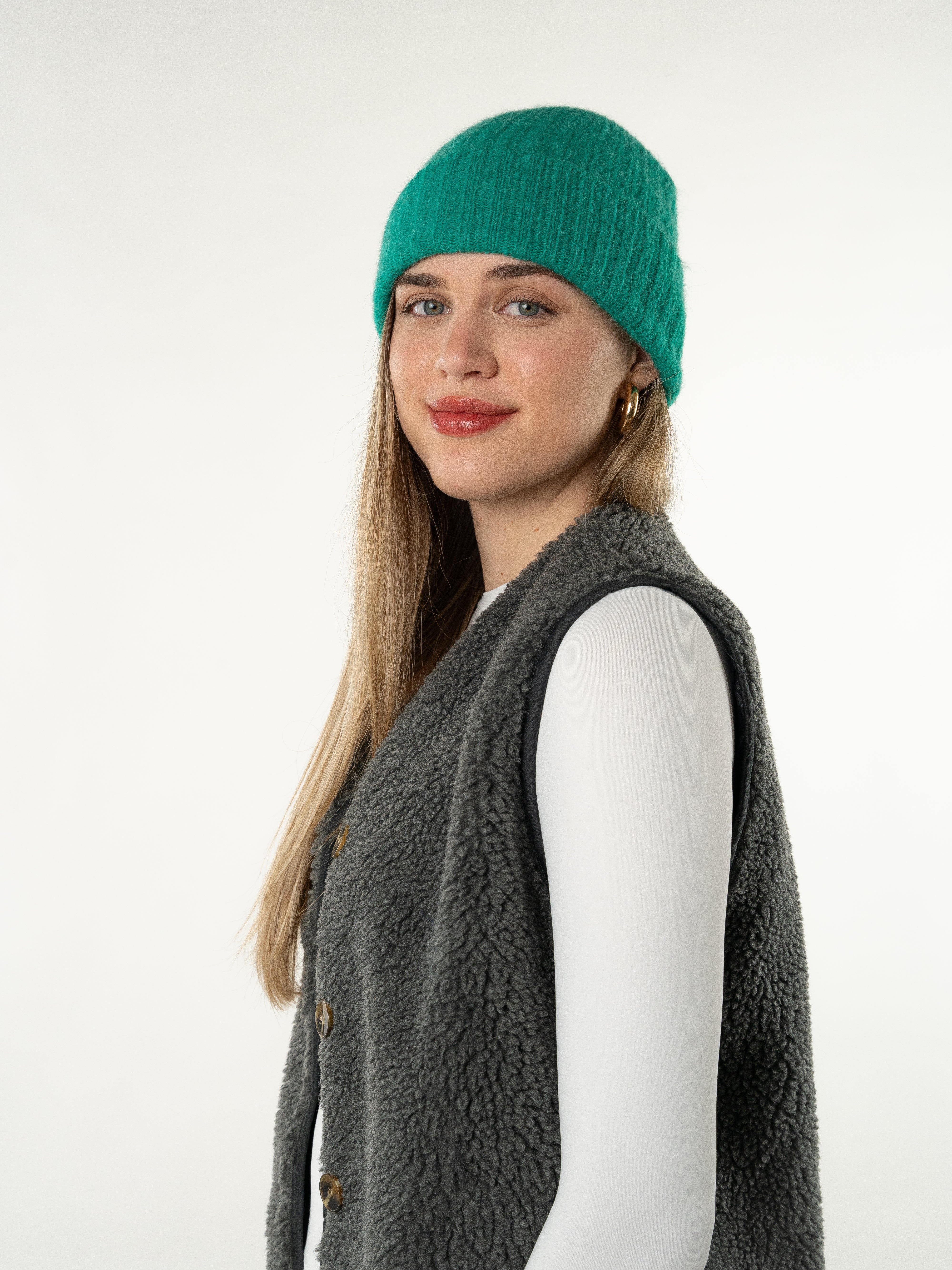 Basic Beanie - Emerald