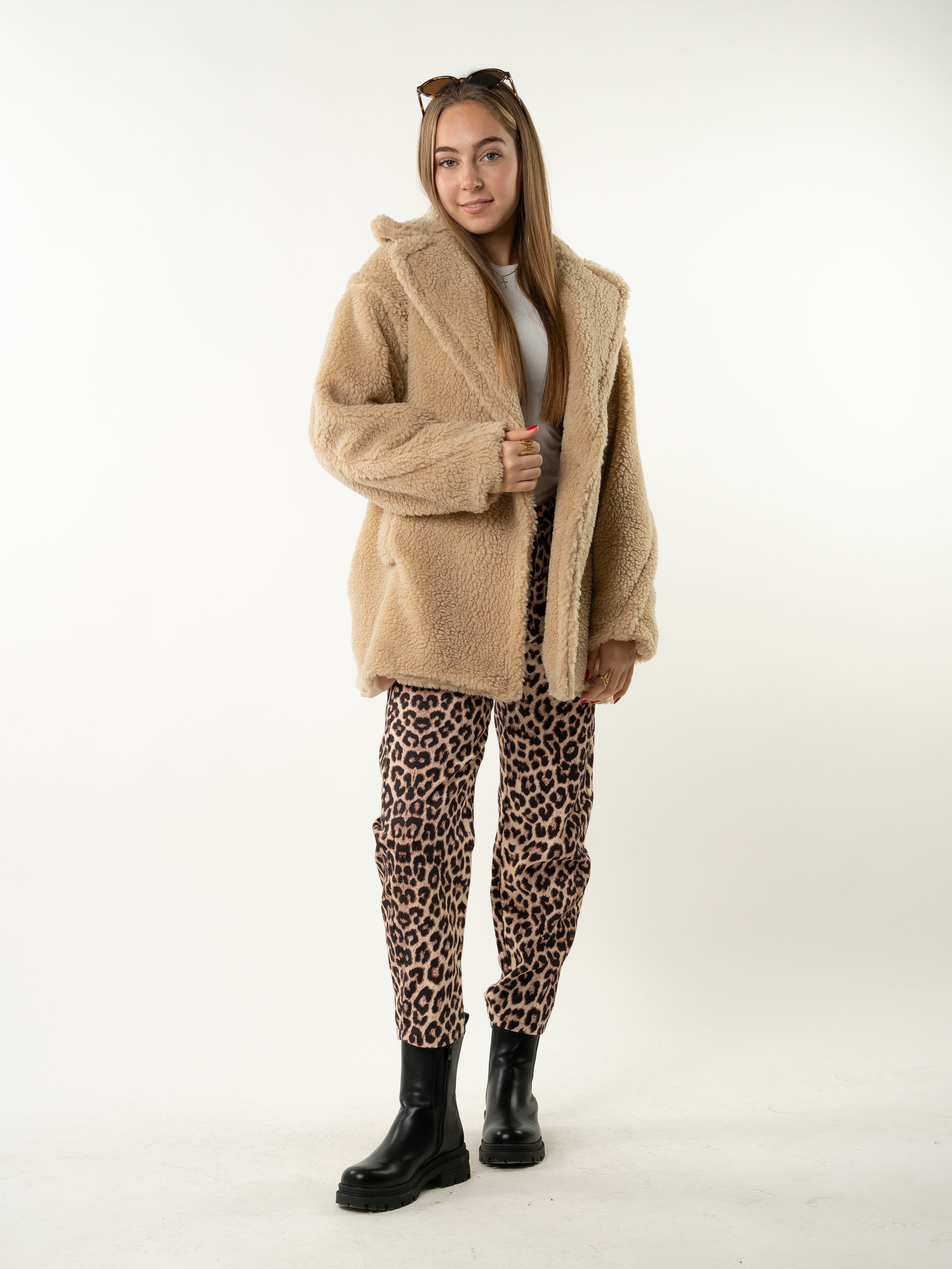 Teddycoat Laureen - Hellbraun