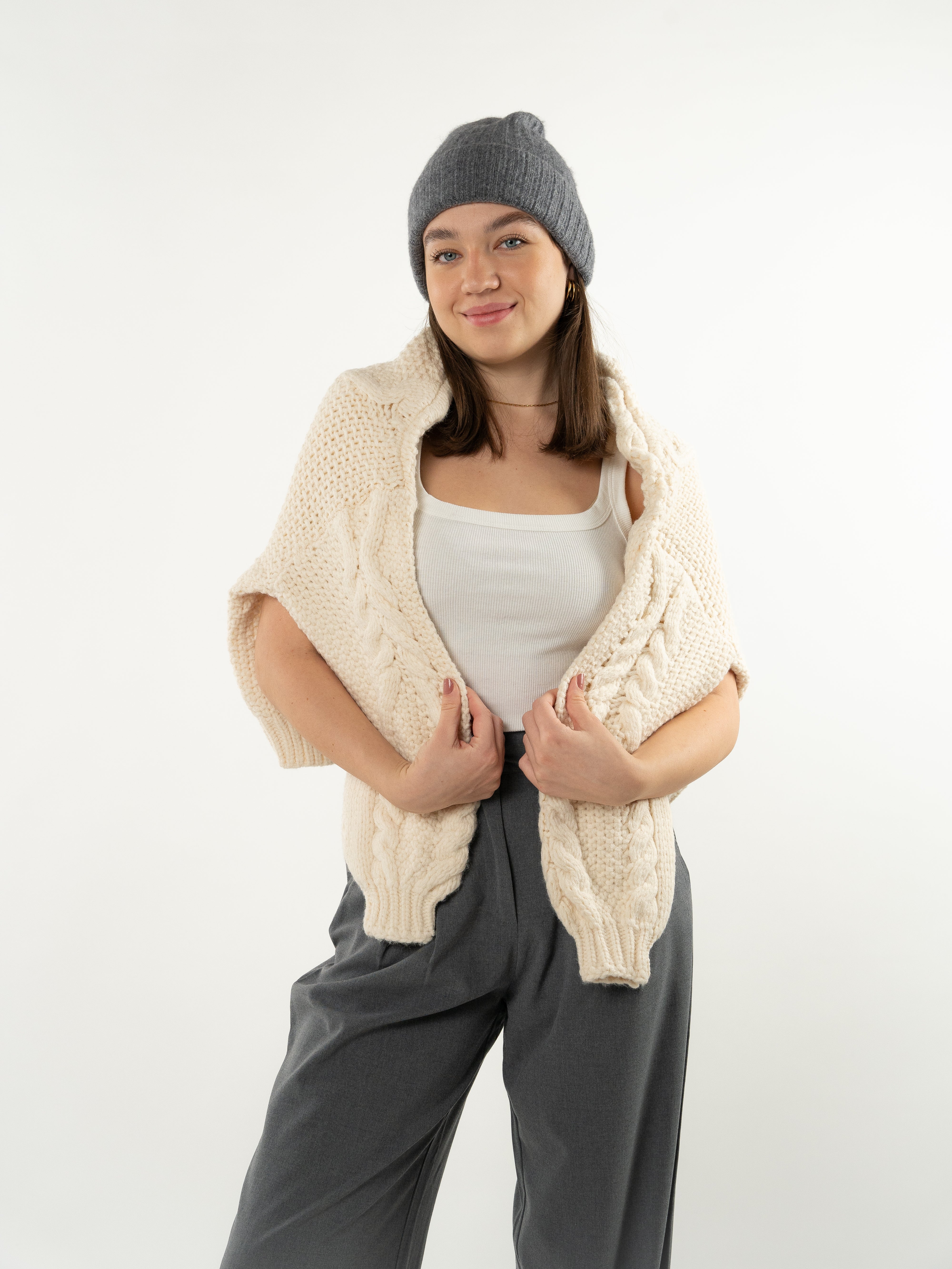 Basic Beanie - Dunkelgrau