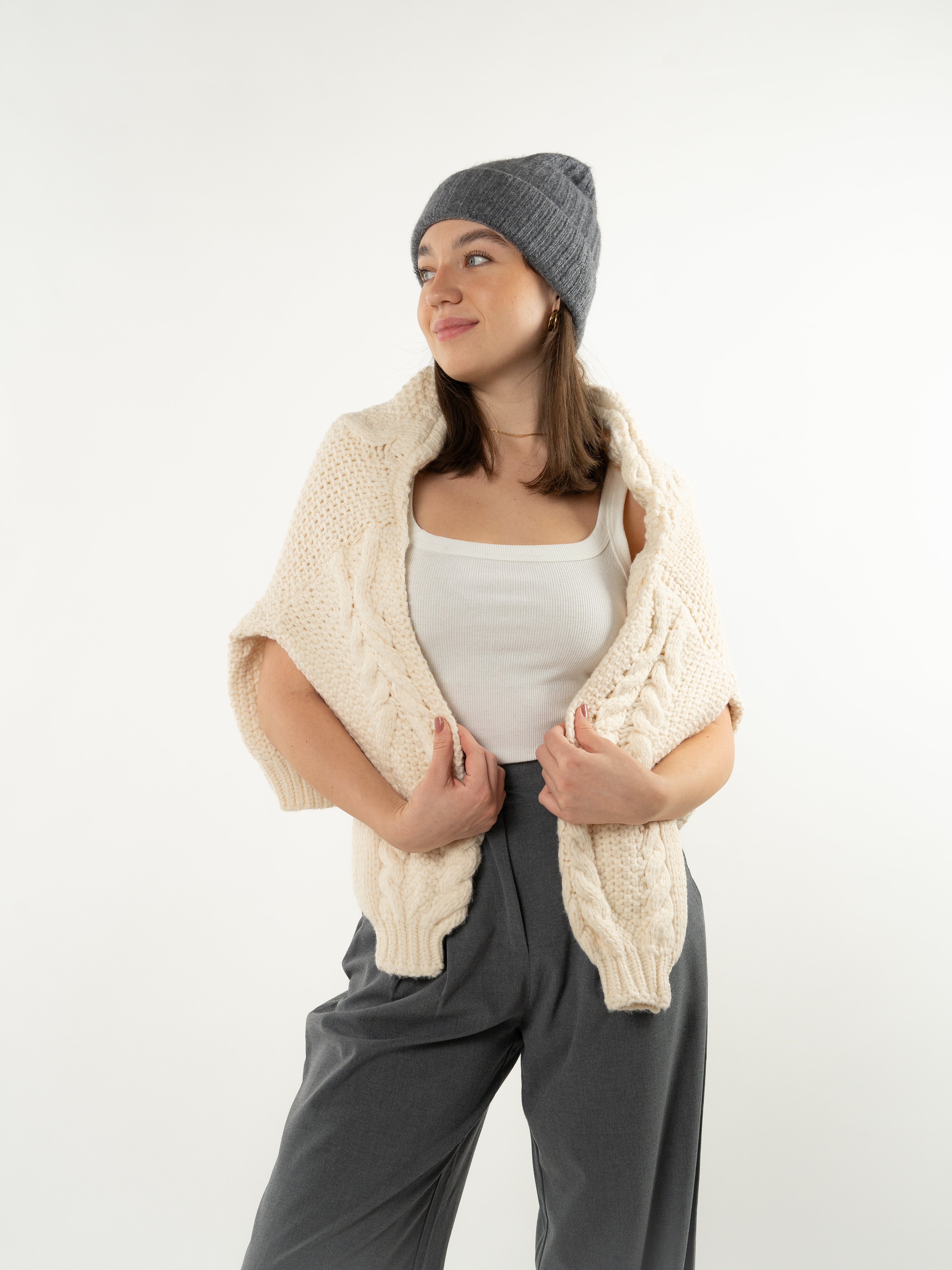 Basic Beanie - Dunkelgrau