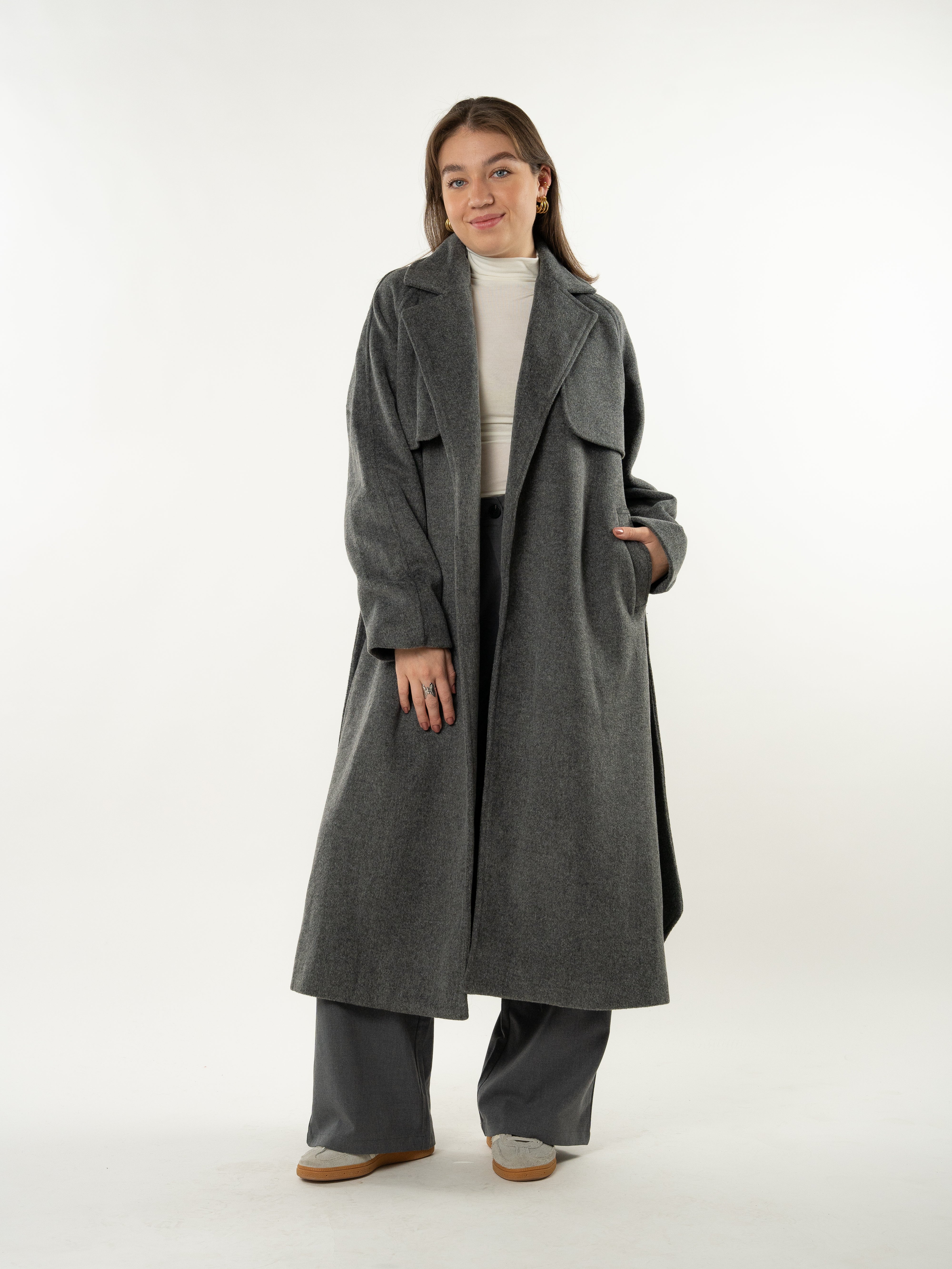Classic Coat Aurora - Dunkelgrau