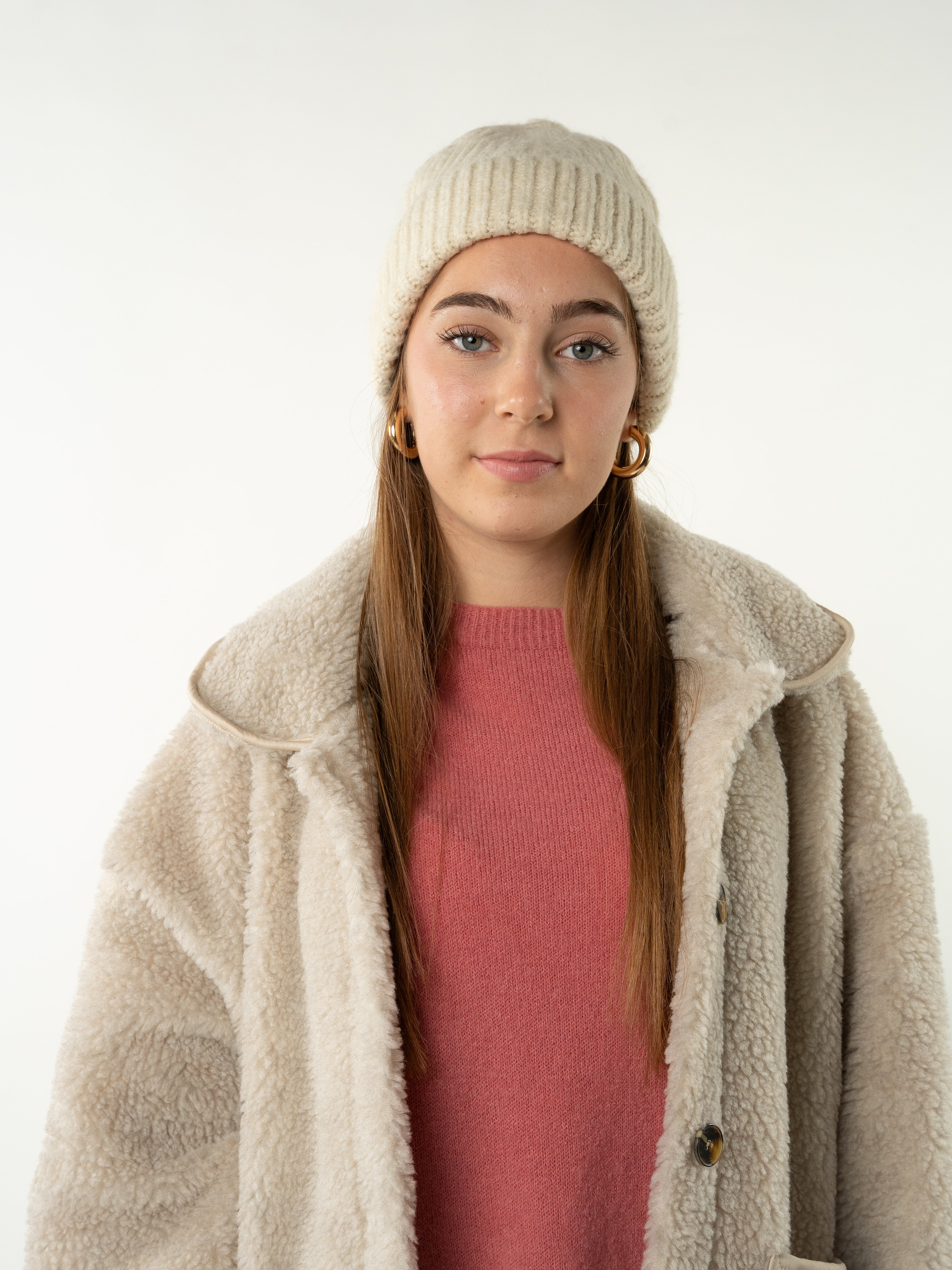 Nordic Beanie Arlo - Cremeweiß