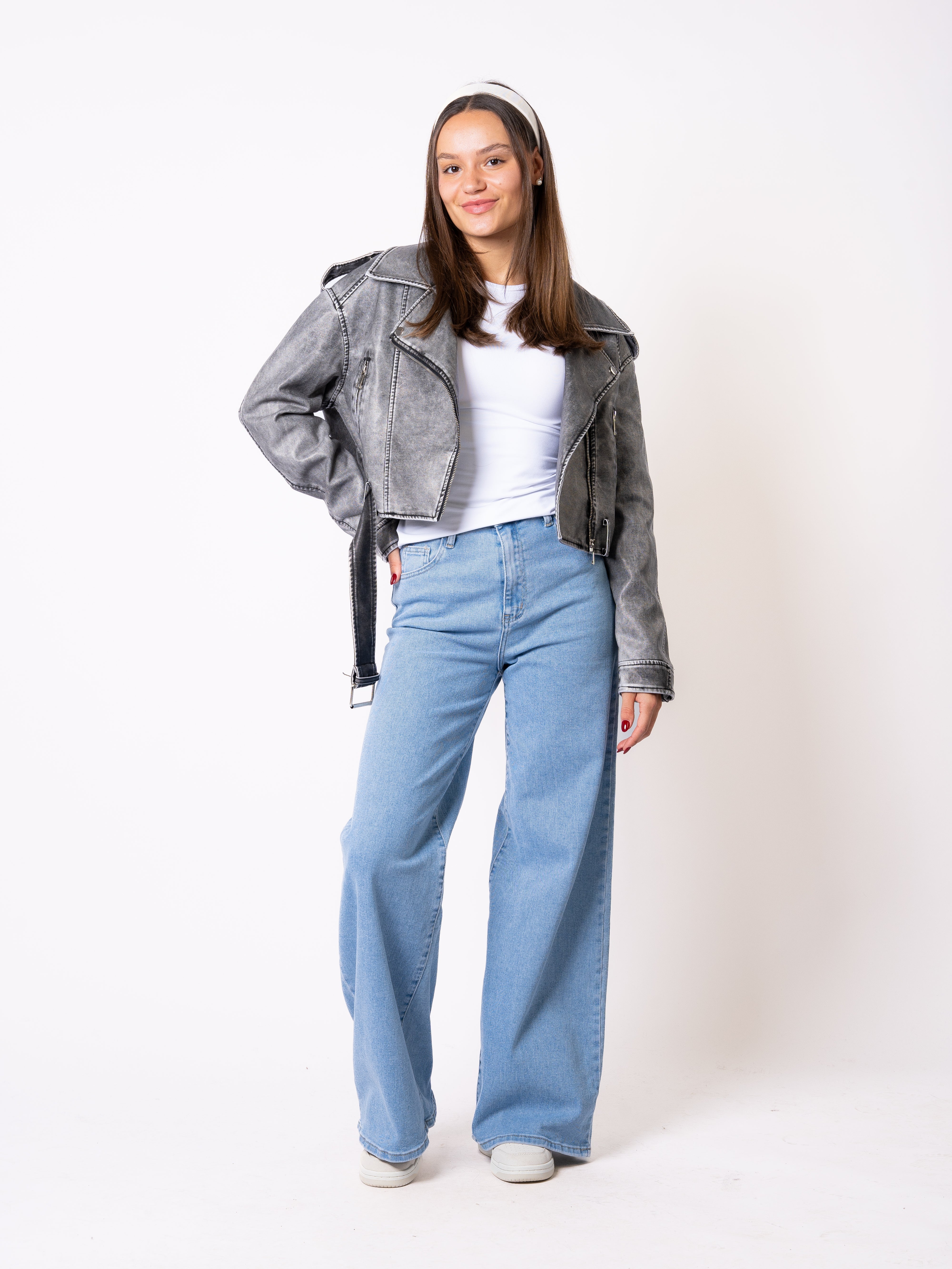 Wide Leg Jeans Nora - Denim Blue
