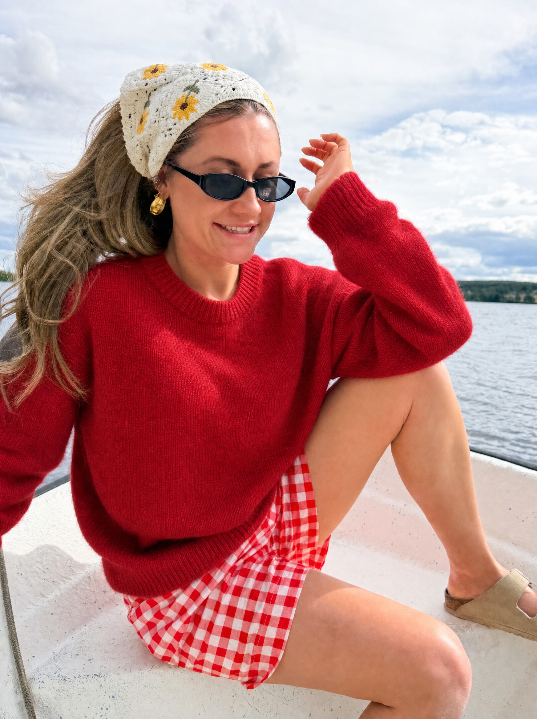 Strawberry Jam Knit Sweater