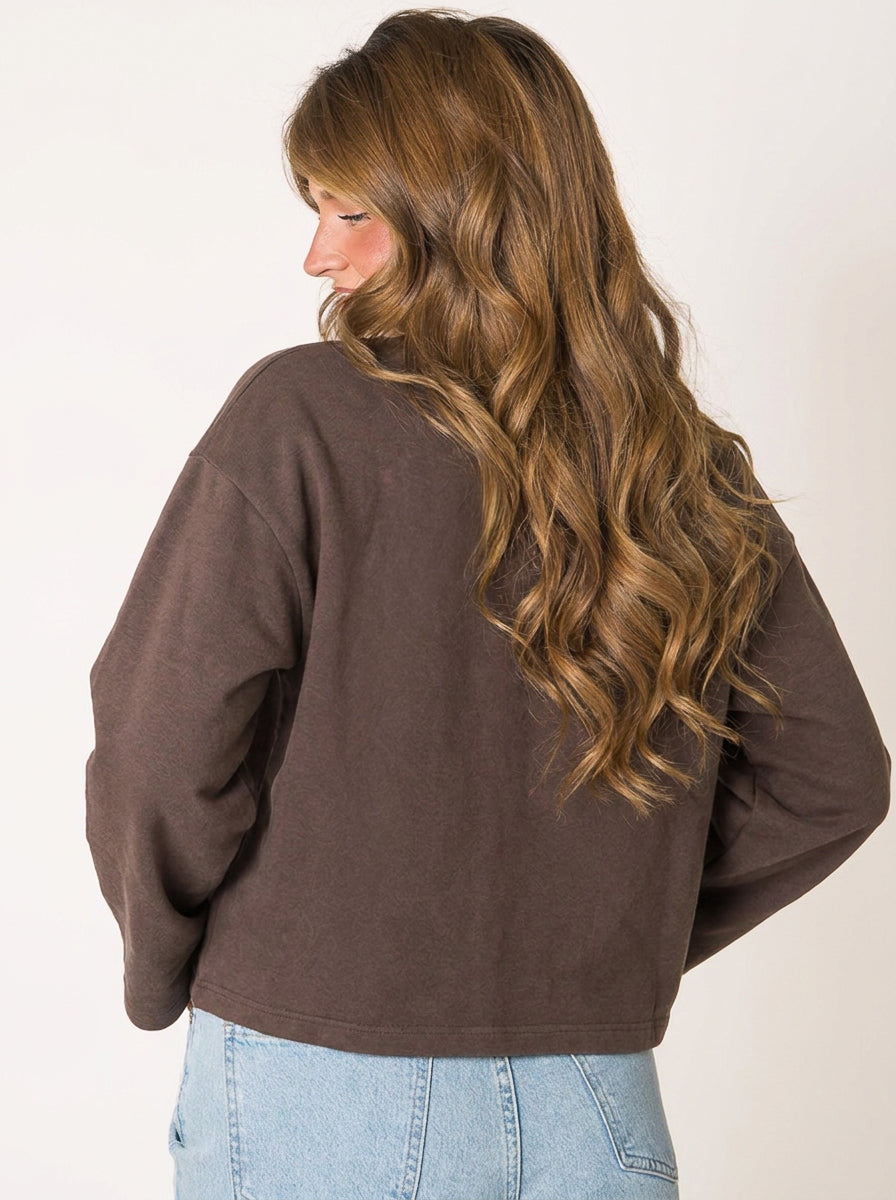 Oversized Longsleeve Chocolate COMING SOON