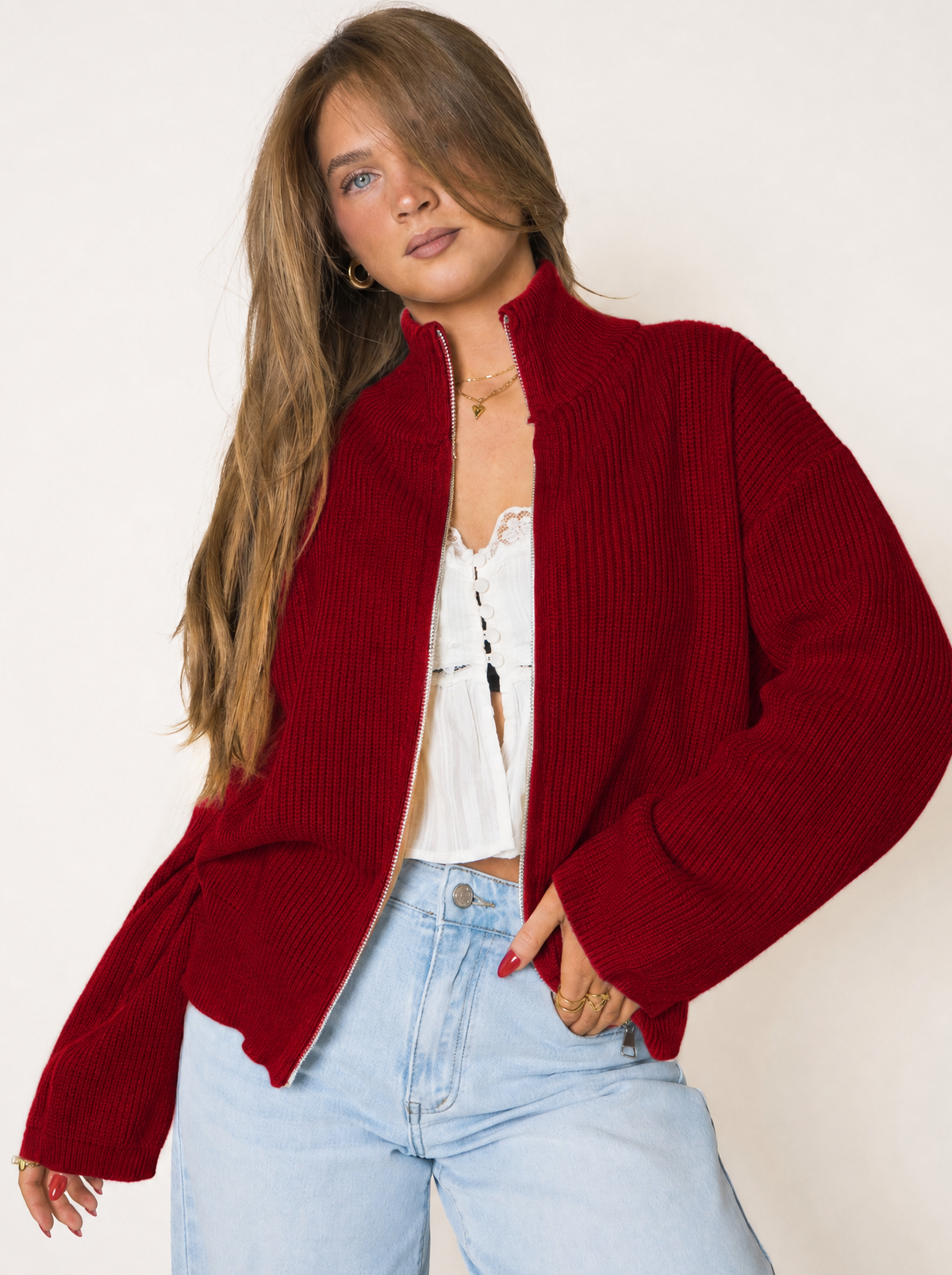 Cold Season Zipper Jacket