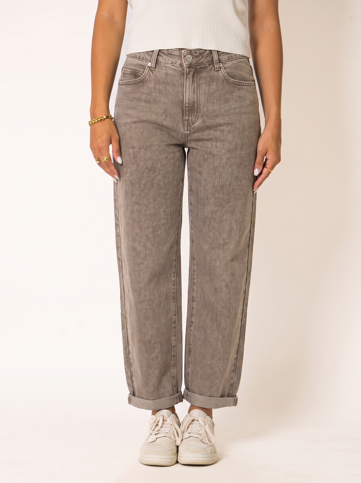 Walnut Mom Fit Jeans