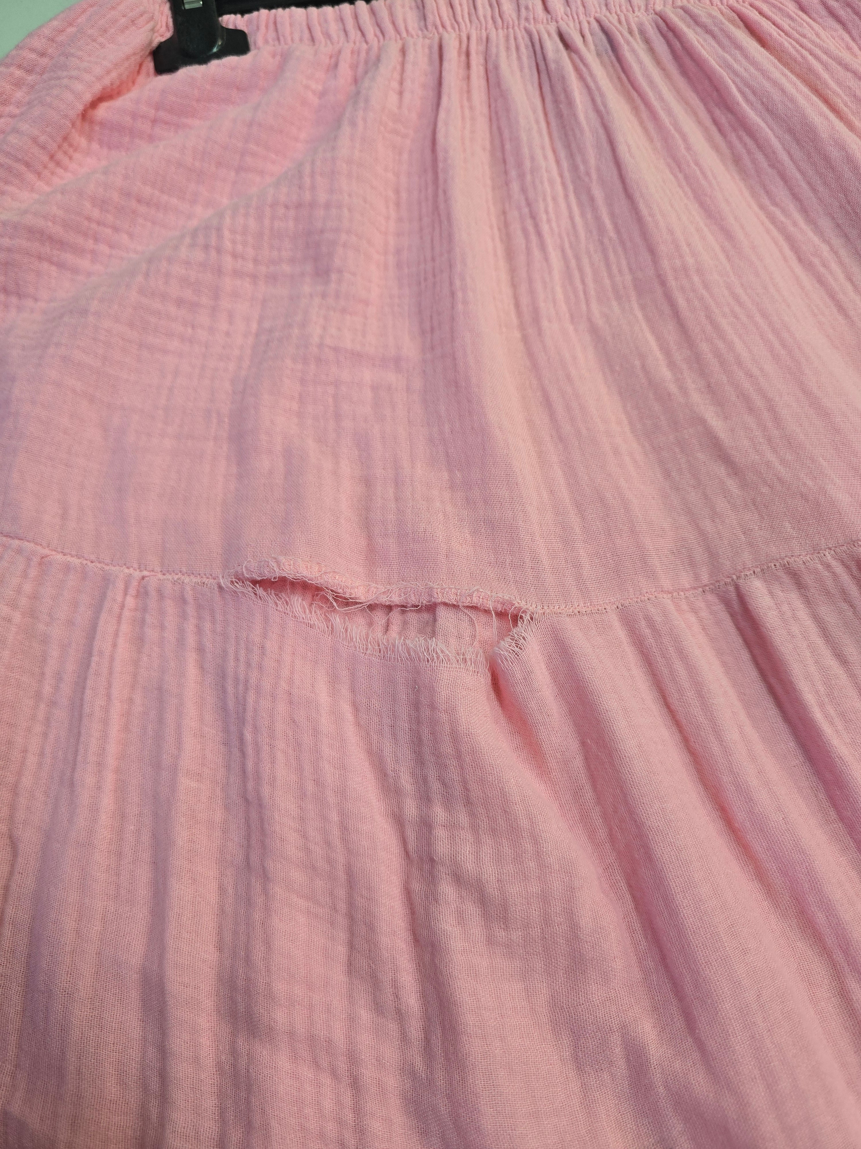LUCKY DEAL 2267 River Flow Boho Maxiskirt - Rosa - vom Umtausch ausgeschlossen -