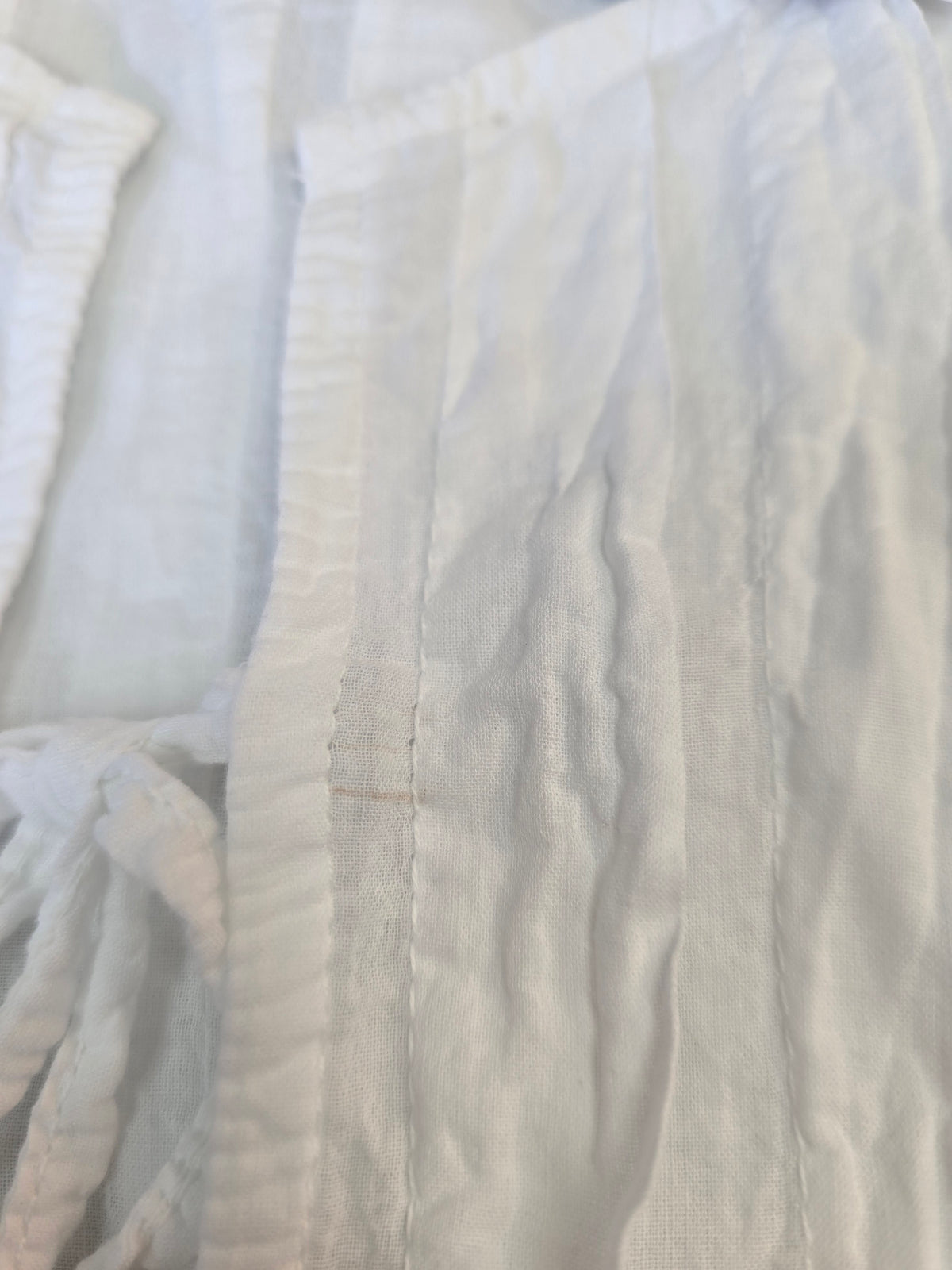 LUCKY DEAL 2356 Cotton Shot Blouse - Weiß - vom Umtausch ausgeschlossen -