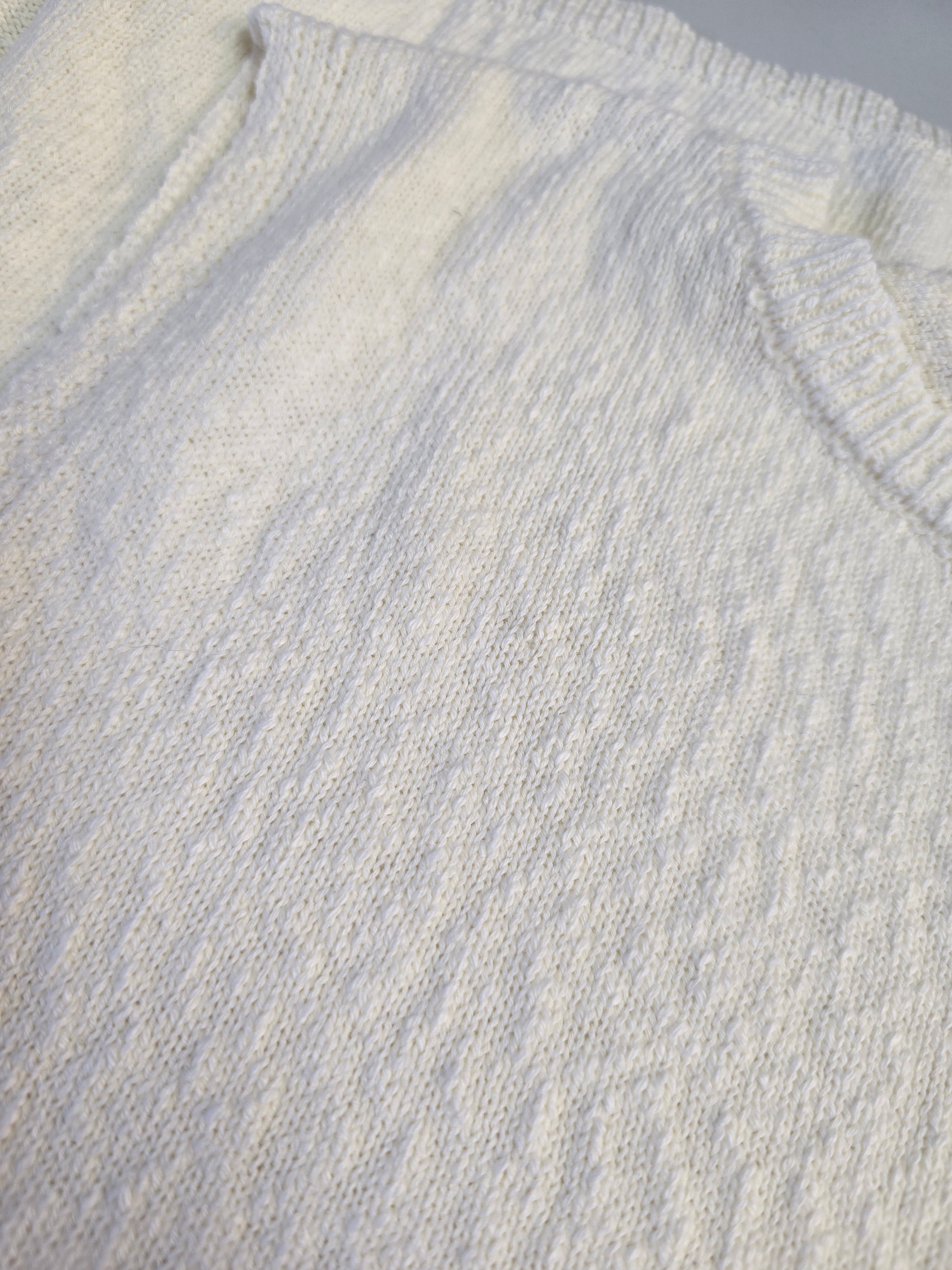 LUCKY DEAL 2246 Breezy Summer Knit Set - Cream - vom Umtausch ausgeschlossen -