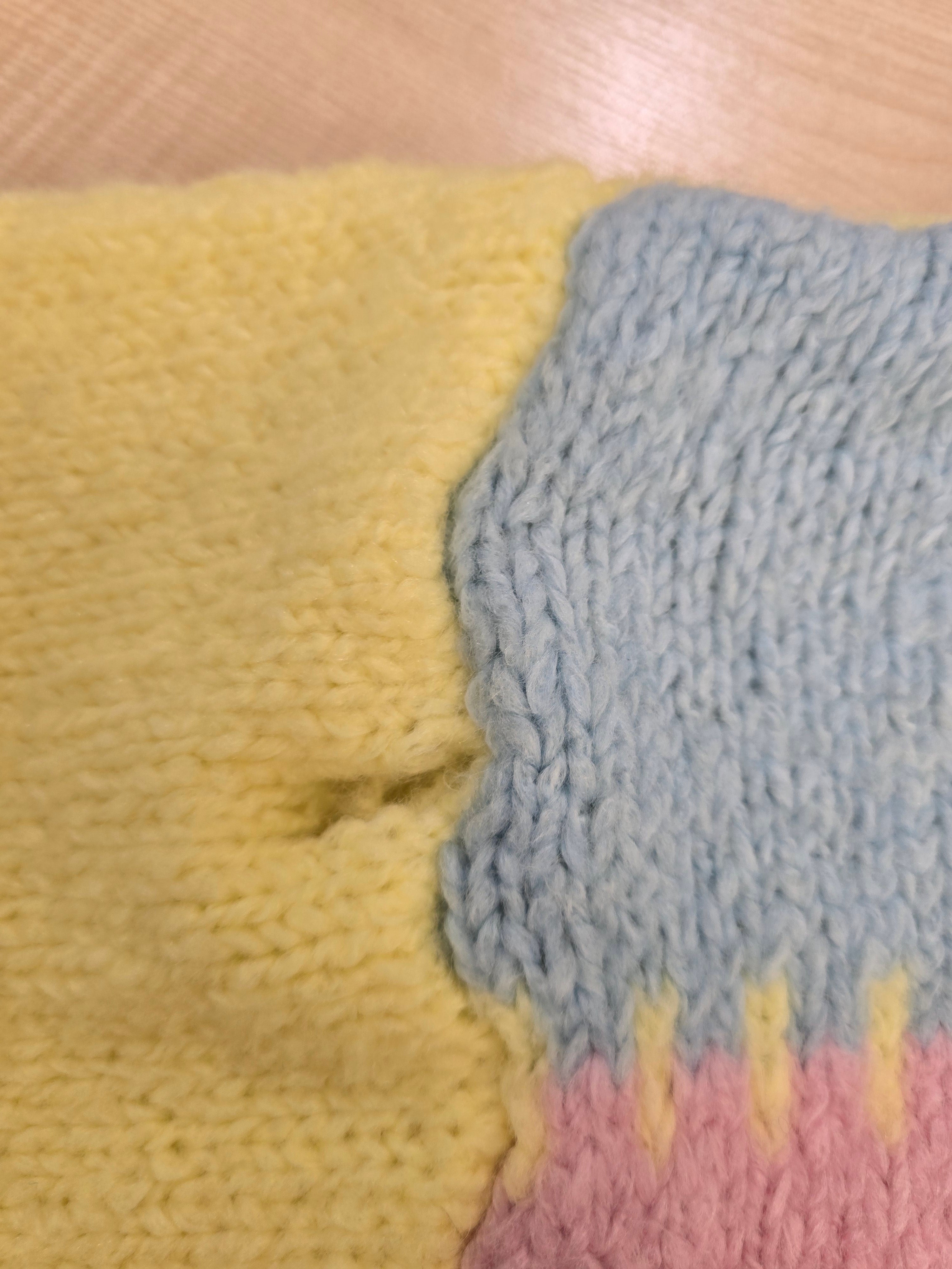 LUCKY DEAL 1913 Color Pop Knit Cardigan - Gelb - vom Umtausch ausgeschlossen -