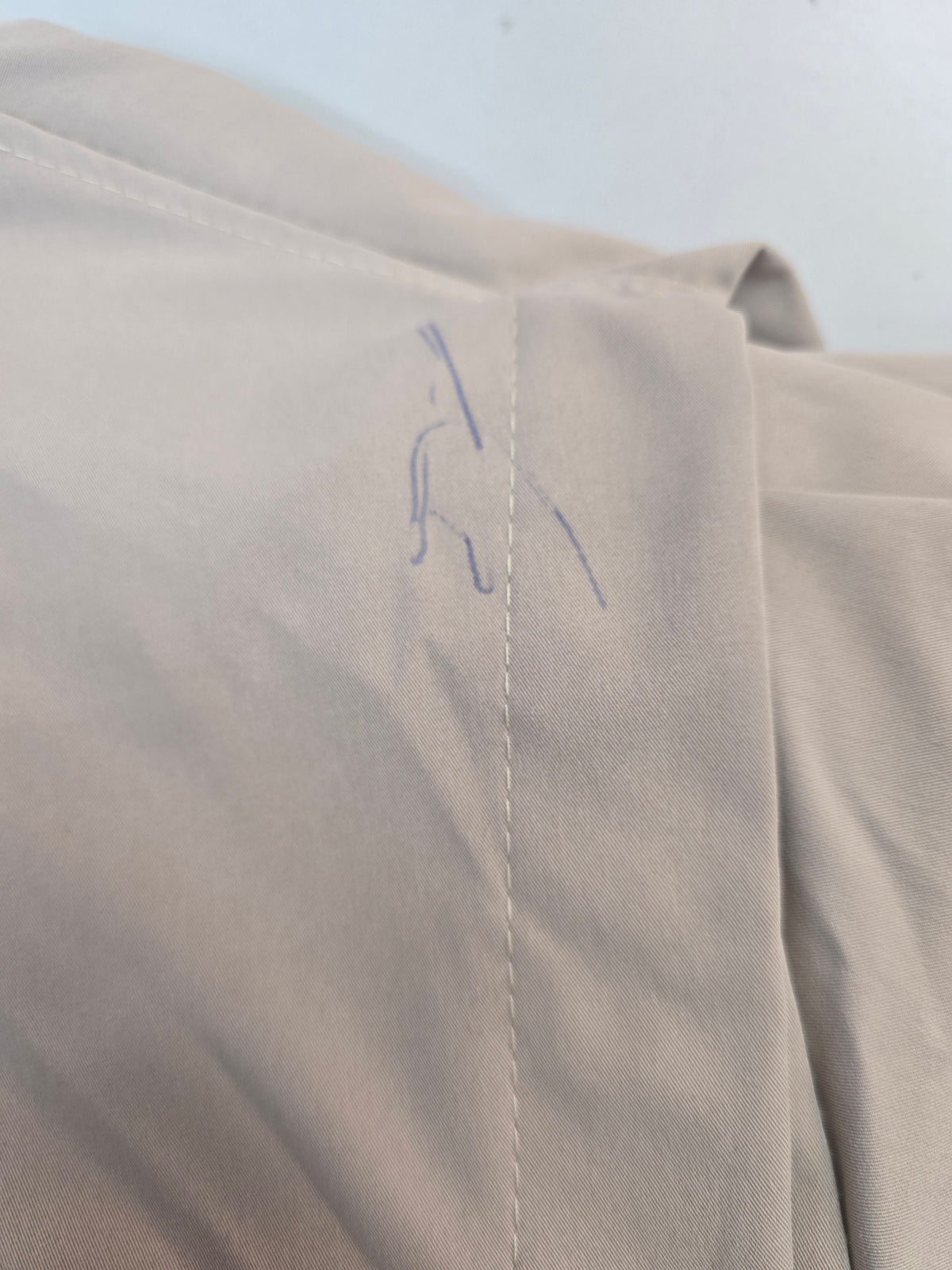 LUCKY DEAL 2374 City Stroll Long Trenchcoat - Beige - vom Umtausch ausgeschlossen -
