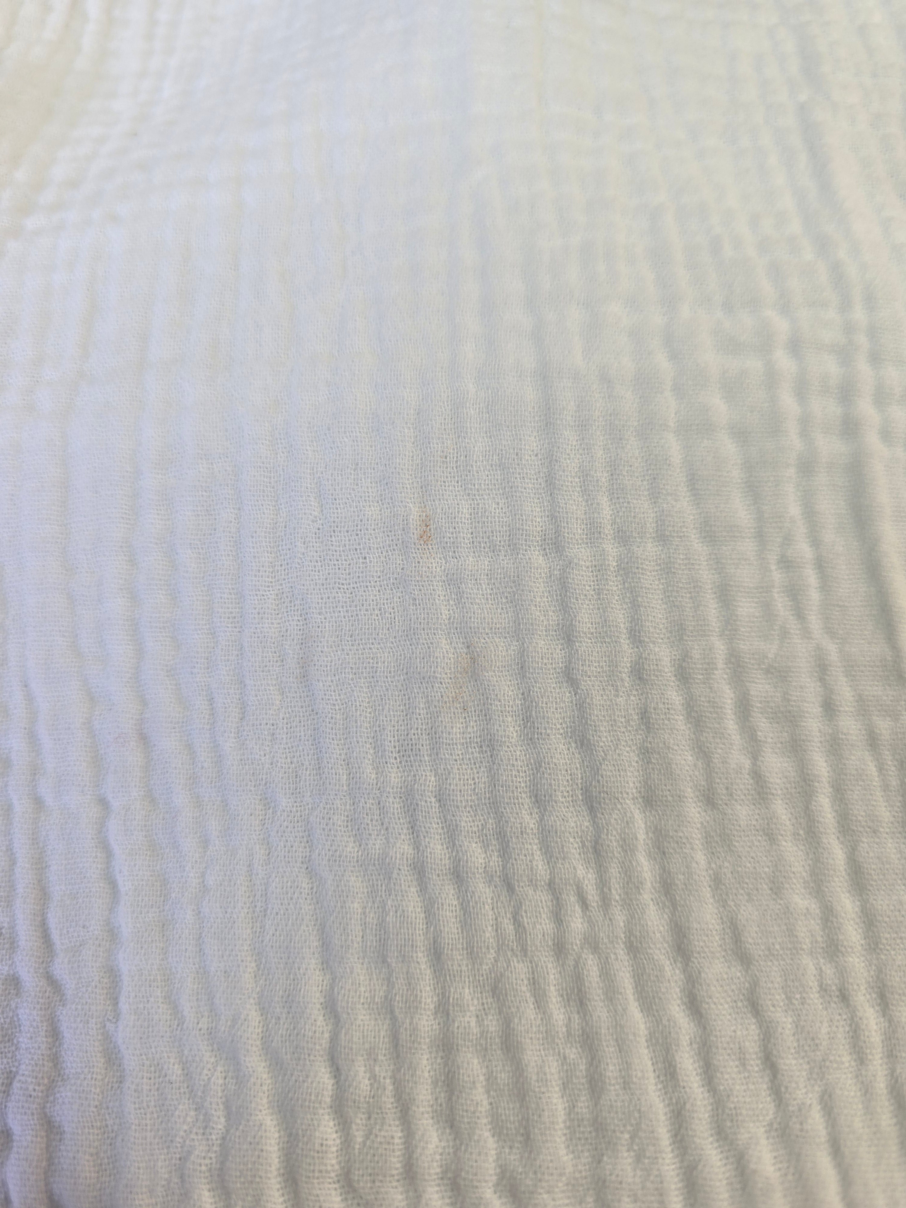 LUCKY DEAL 1638 Everyday Musselin Mini Hängerkleid - Weiß - vom Umtausch ausgeschlossen -