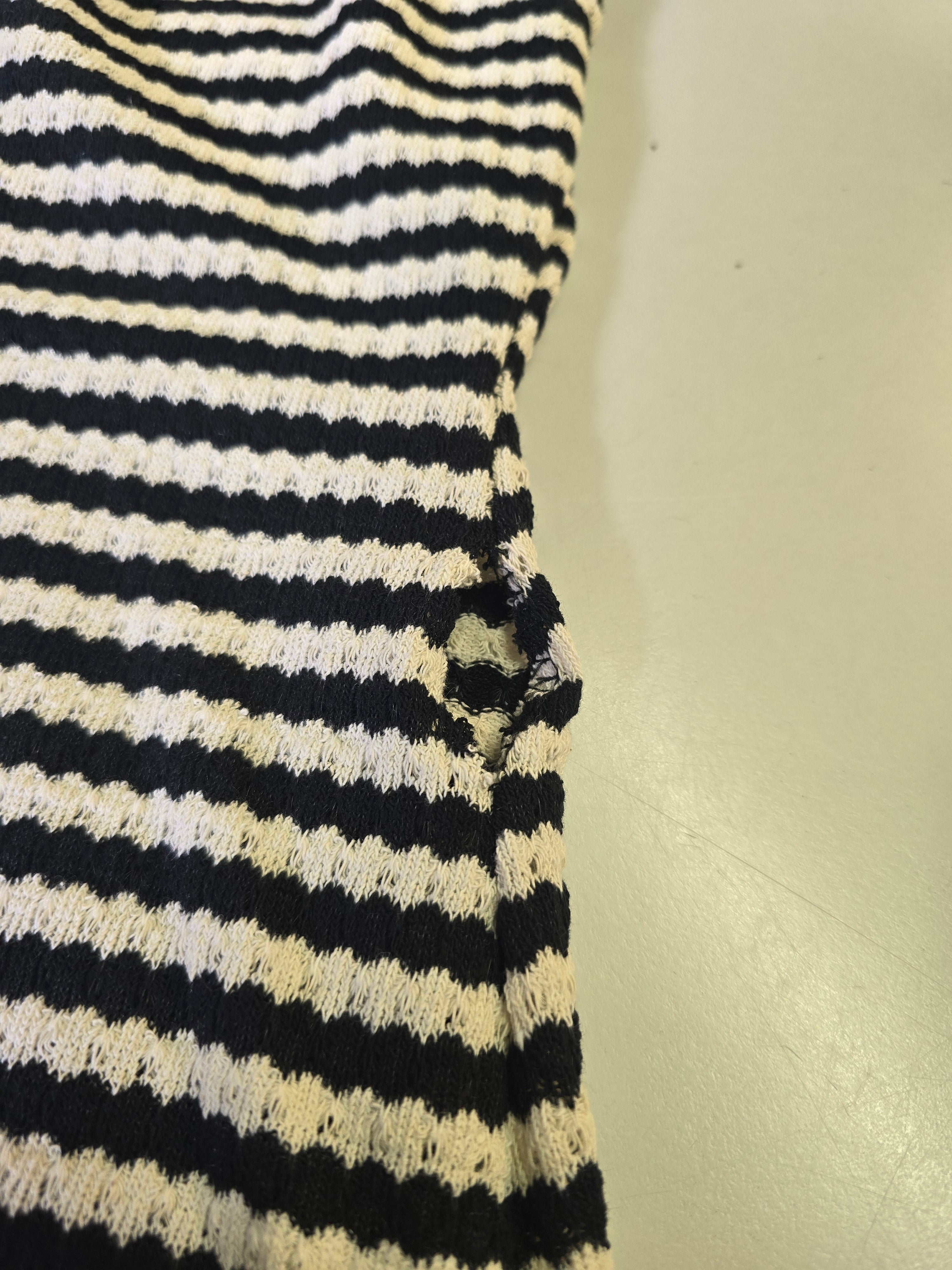 LUCKY DEAL 2257 Summer Stripes Bodycon Dress - Rot - vom Umtausch ausgeschlossen -