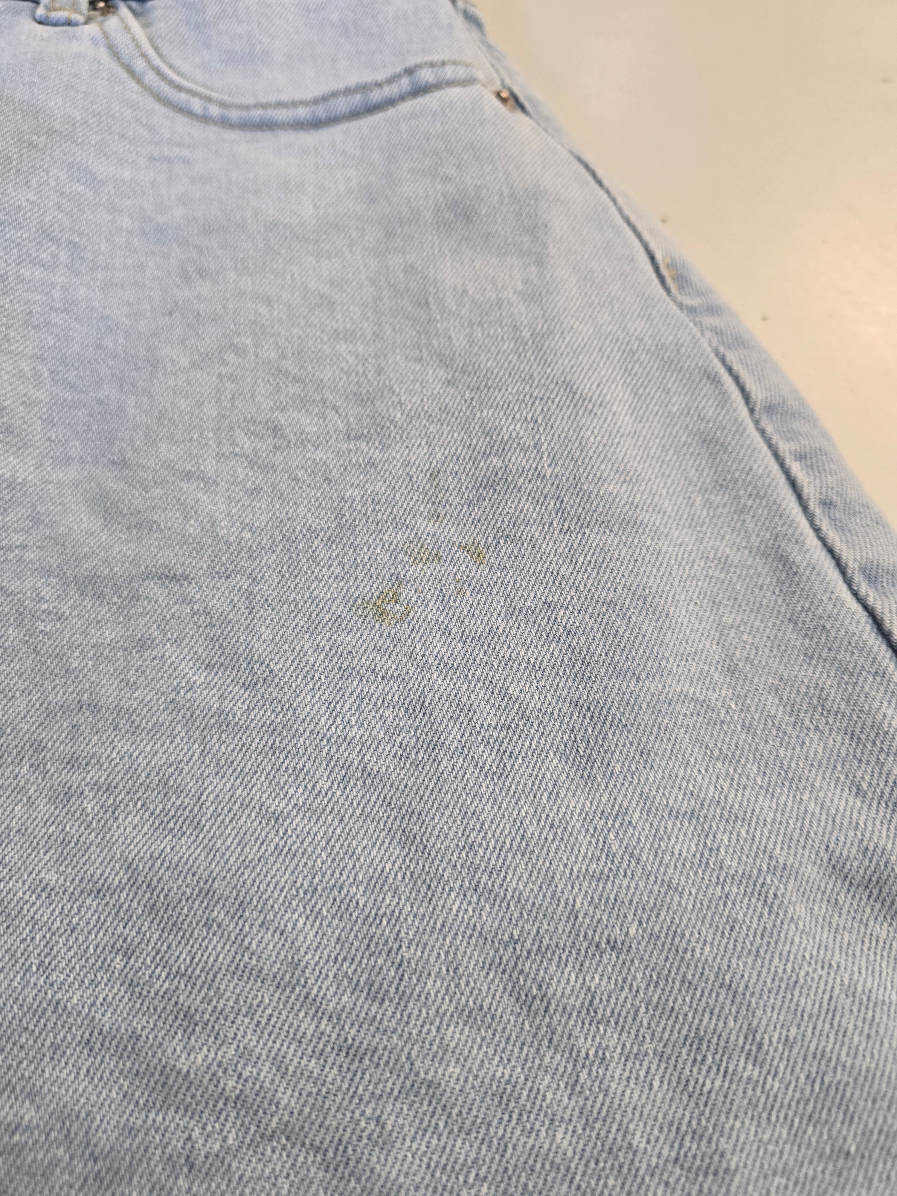 LUCKY DEAL 2180 Cotton Jeans Mini Skort - Light Blue - vom Umtausch ausgeschlossen -